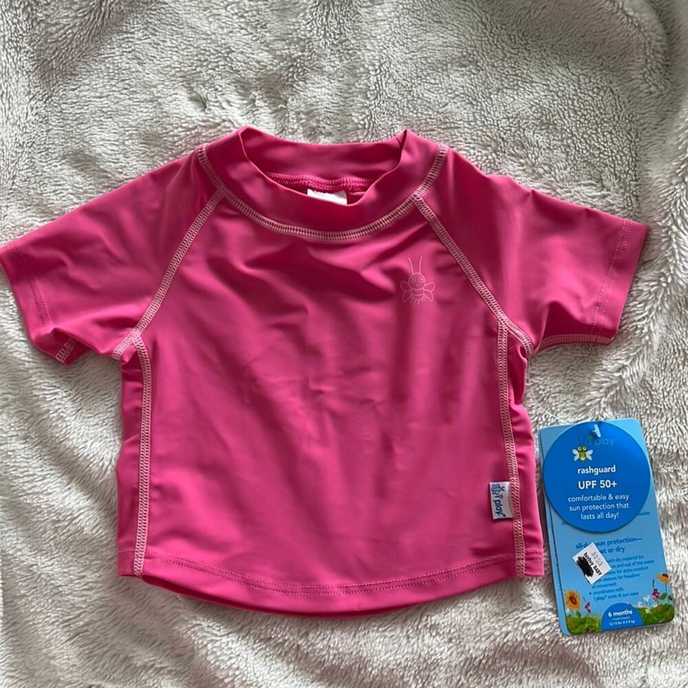 (3/$15‼️) NWT Baby girl rashguard